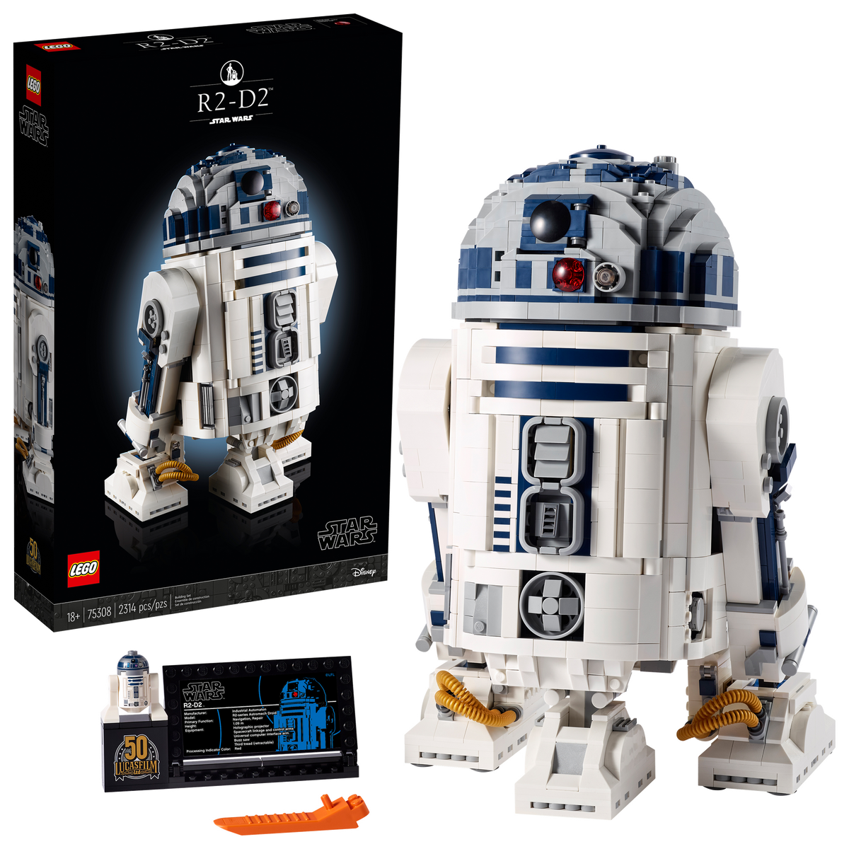 75308 R2-D2™* product image 1, provided for visual reference and product detail review