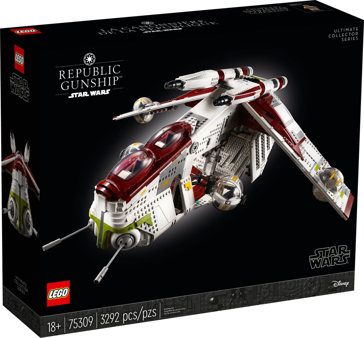 75309 Republic Gunship (C) product image 1, provided for visual reference and product detail review