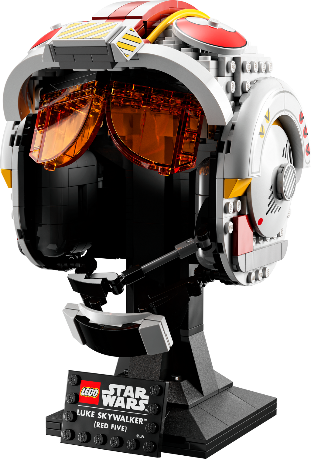 75327 Luke Skywalker (Red Five) Helmet product image 2, provided for visual reference and product detail review