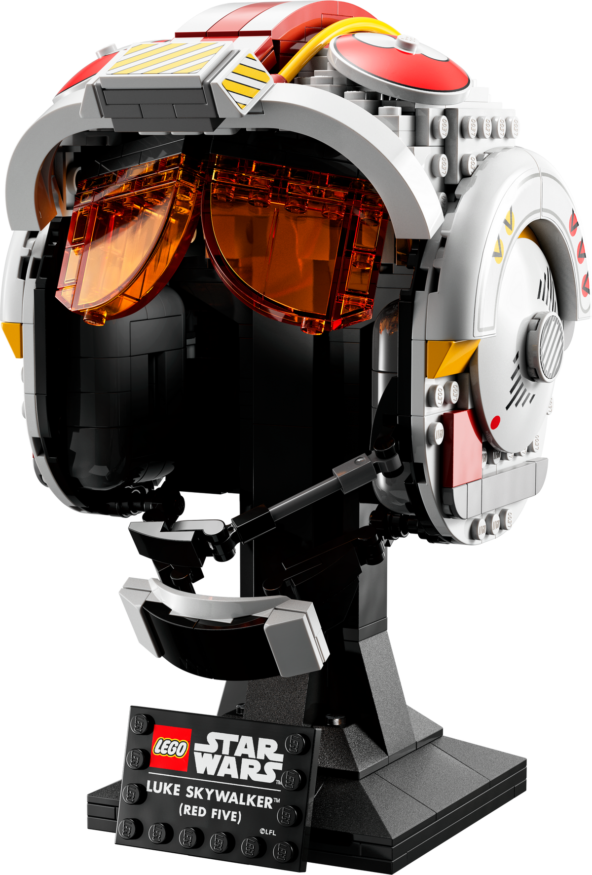 75327 Luke Skywalker (Red Five) Helmet product image 2, provided for visual reference and product detail review