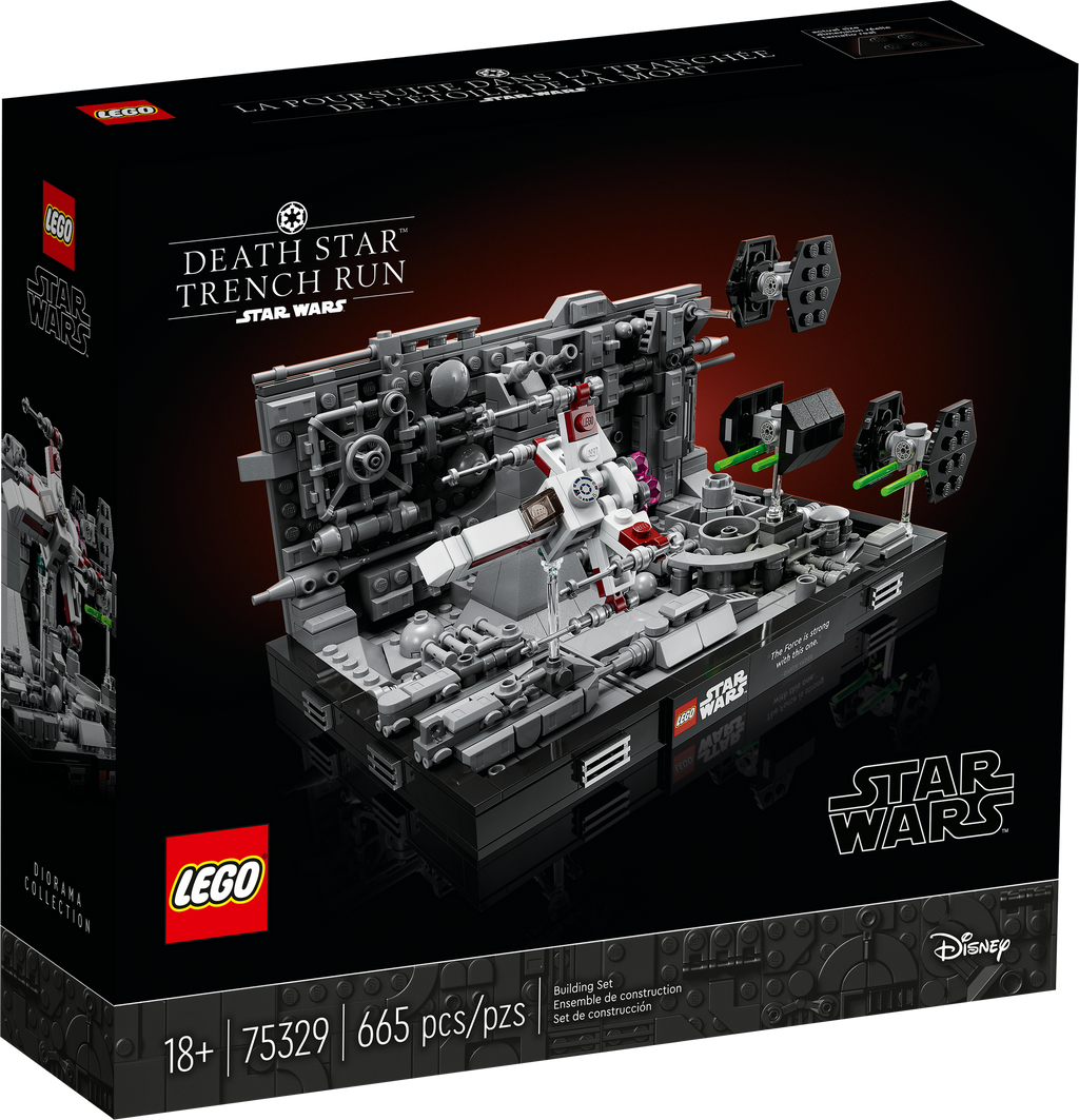 75329 Death Star Trench Run Diorama product image 1, provided for visual reference and product detail review