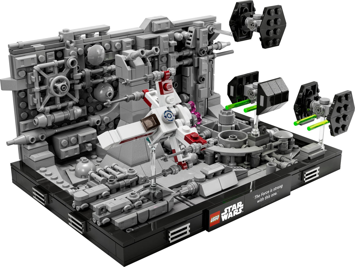 75329 Death Star Trench Run Diorama product image 3, provided for visual reference and product detail review