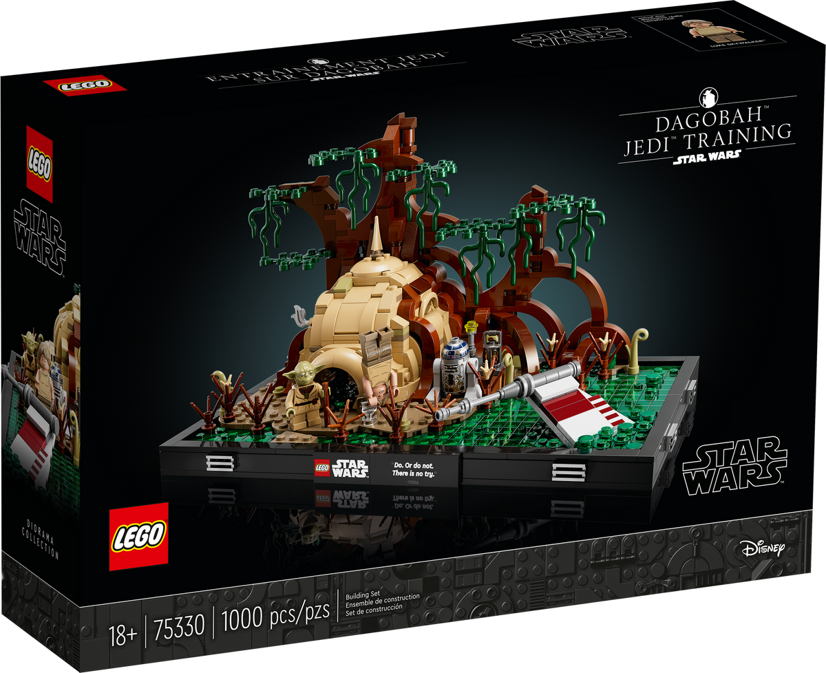 75330 Dagobah Jedi Training Diorama product image 2, provided for visual reference and product detail review