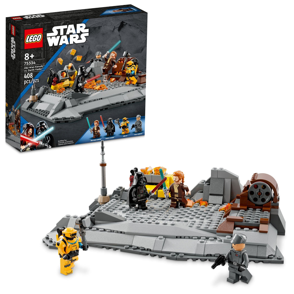 75334 Obi-Wan Kenobi vs. Darth Vader product image 3, provided for visual reference and product detail review