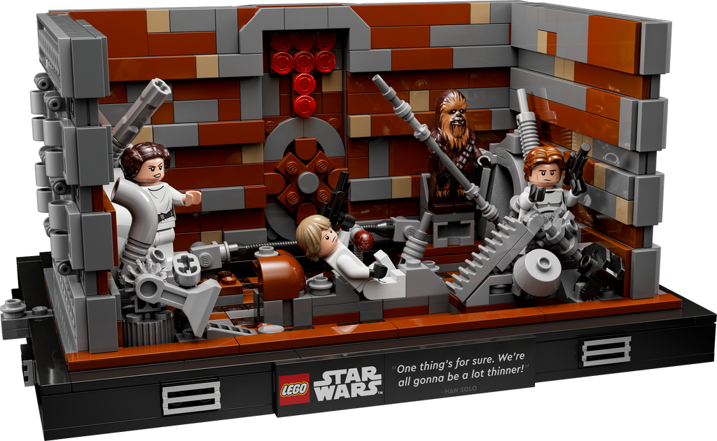 75339 Death Star Trash Compactor Diorama product image 3, provided for visual reference and product detail review