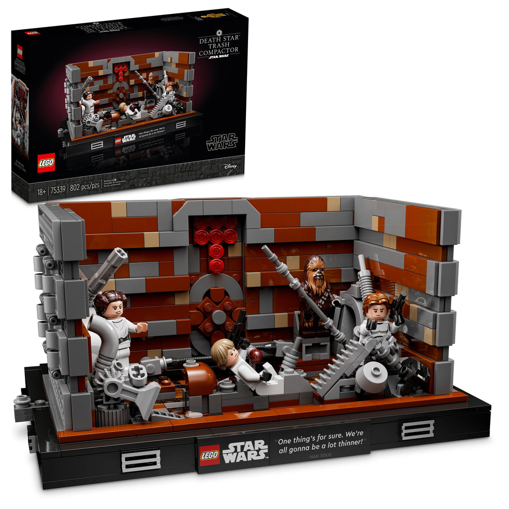 75339 Death Star Trash Compactor Diorama product image 2, provided for visual reference and product detail review