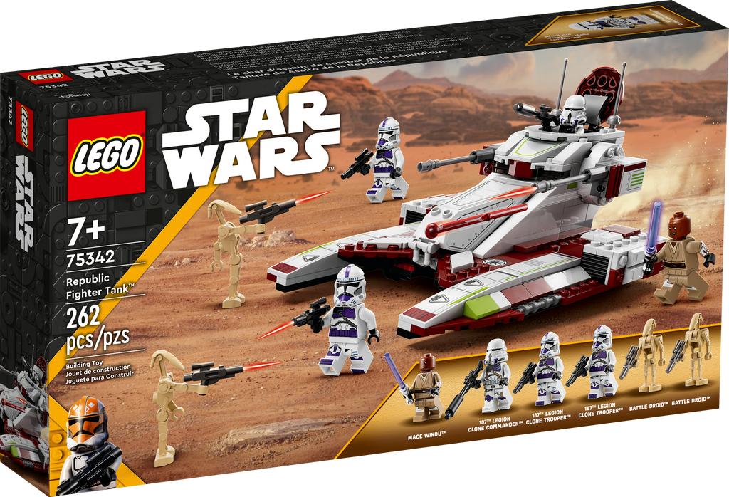 75342 Republic Fighter Tank product image 1, provided for visual reference and product detail review