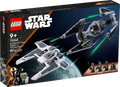 75348 Mandalorian Fang Fighter vs TIE Interceptor product image 1, provided for visual reference and product detail review