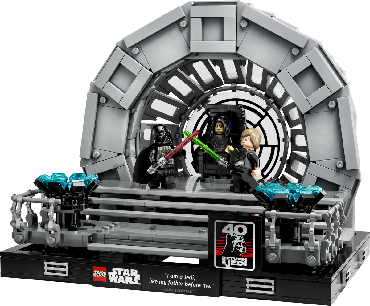 75352 Emperor's Throne Room Diorama product image 2, provided for visual reference and product detail review
