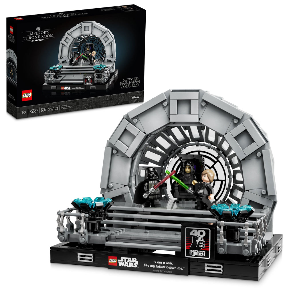 75352 Emperor's Throne Room Diorama product image 3, provided for visual reference and product detail review