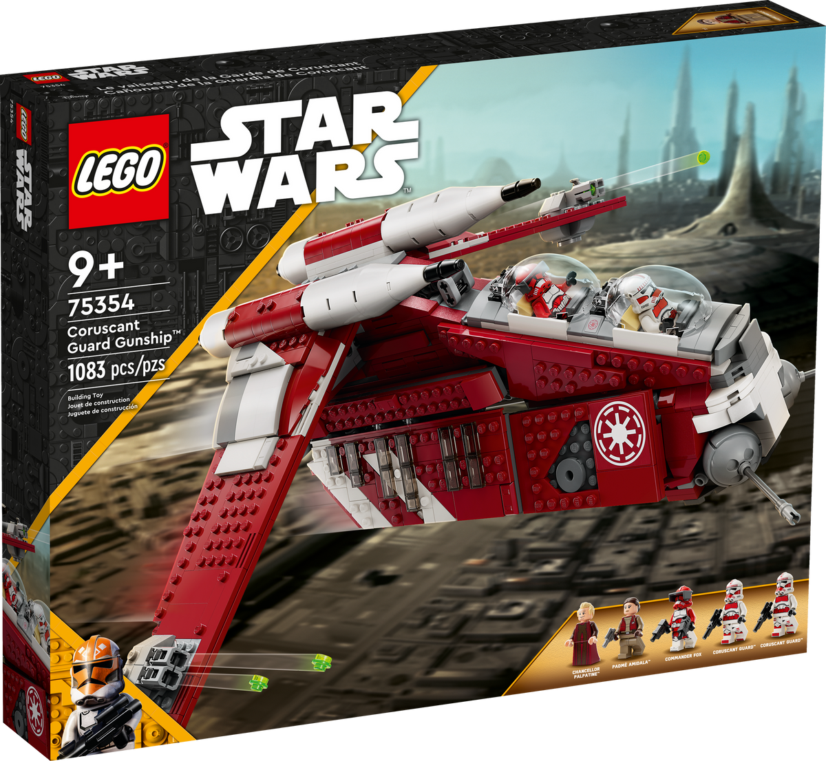 75354 Coruscant Guard Gunship product image 1, provided for visual reference and product detail review