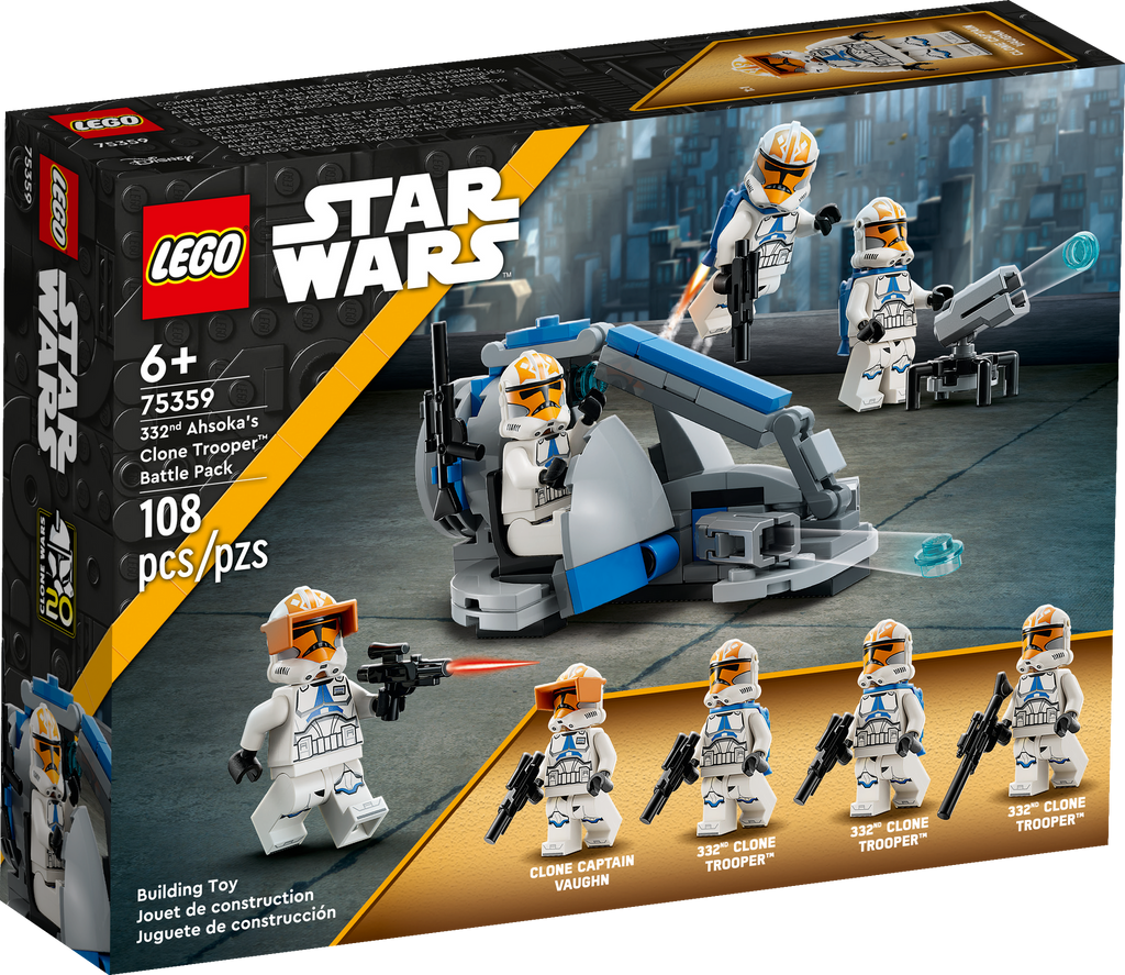 75359 332nd Ahsoka's Clone Trooper Battle Pack product image 1, provided for visual reference and product detail review