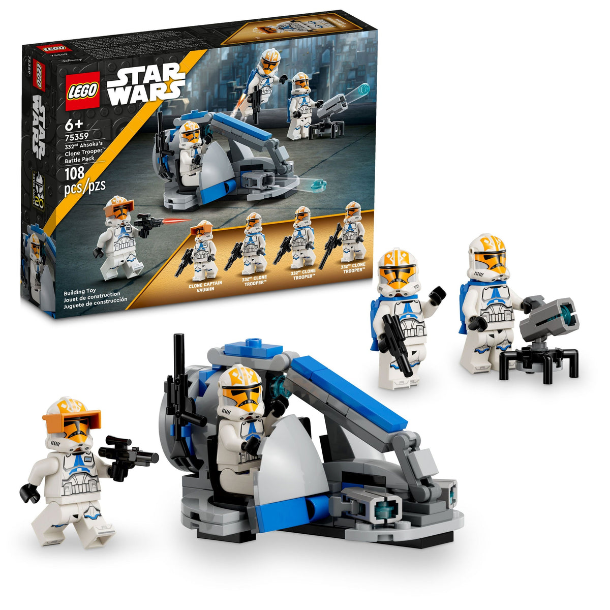 75359 332nd Ahsoka's Clone Trooper Battle Pack product image 3, provided for visual reference and product detail review