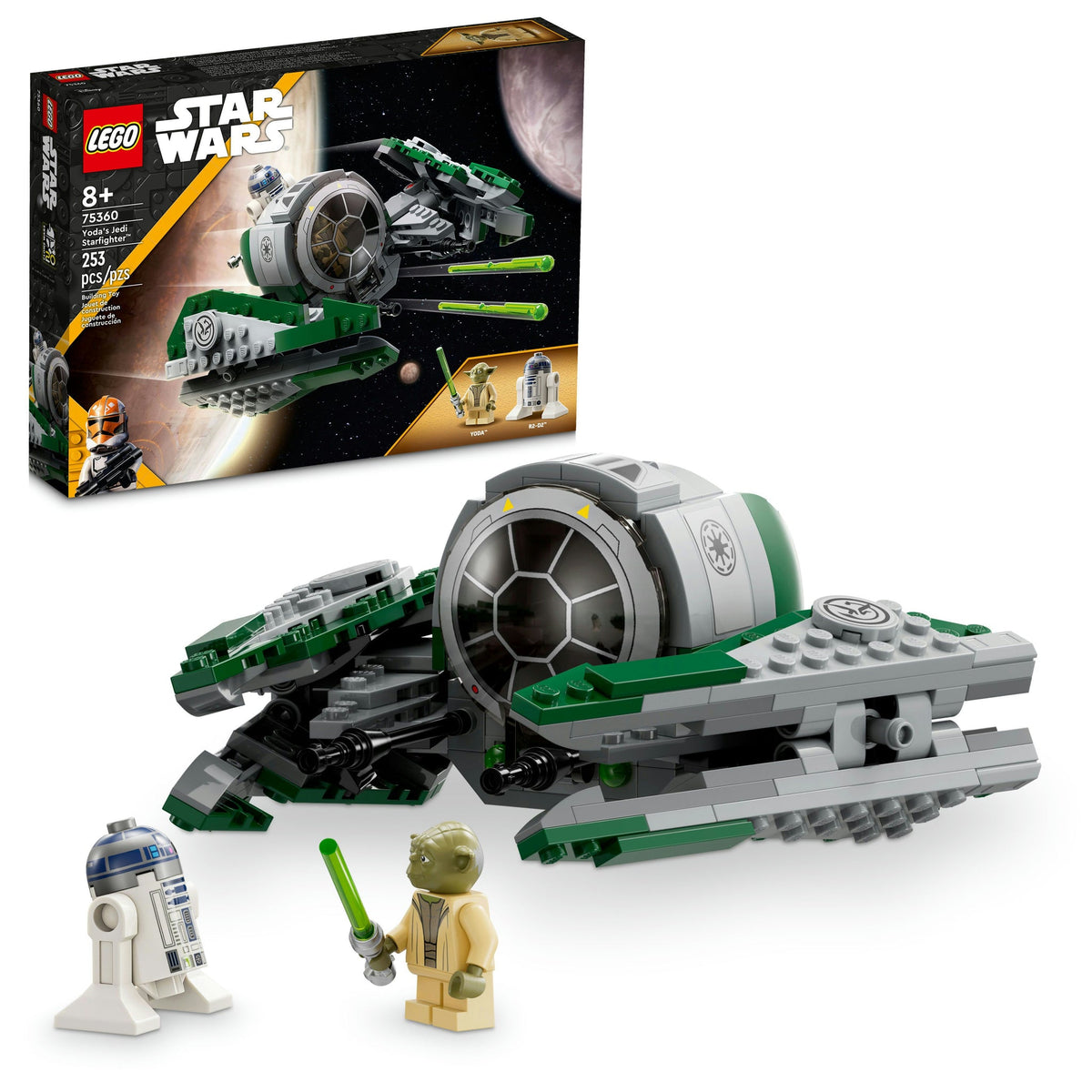 75360 Yoda’s Jedi Starfighter product image 2, provided for visual reference and product detail review
