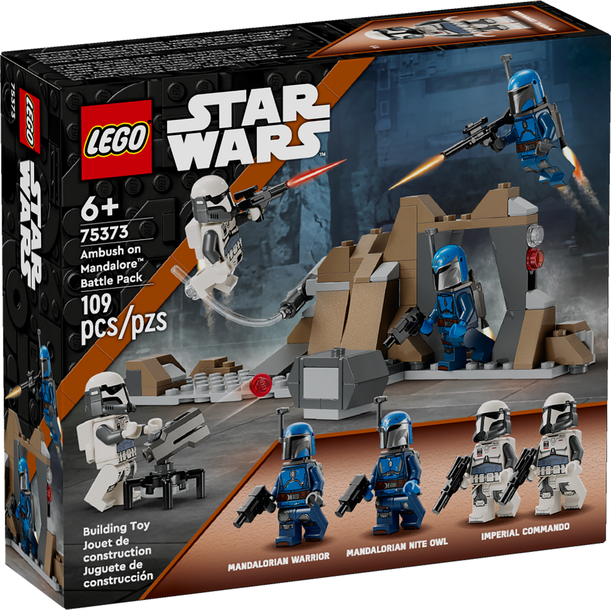 75373 Ambush on Mandalore Battle Pack product image 1, provided for visual reference and product detail review