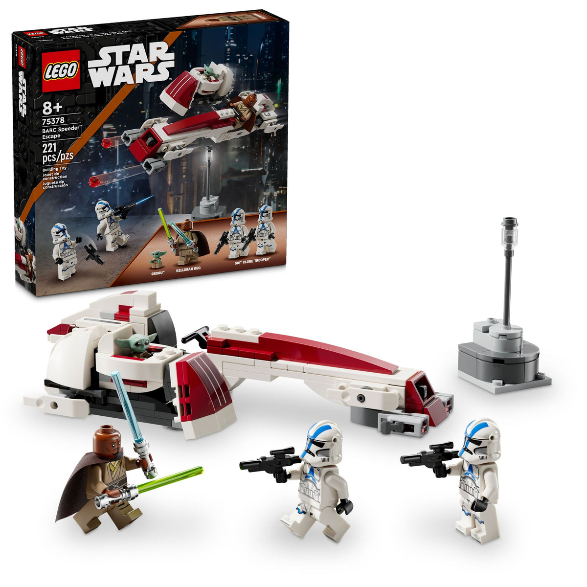 75378 BARC Speeder Escape product image 1, provided for visual reference and product detail review