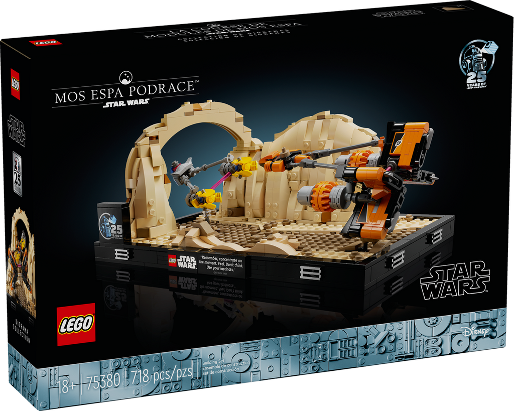 75380 Mos Espa Podrace Diorama product image 2, provided for visual reference and product detail review