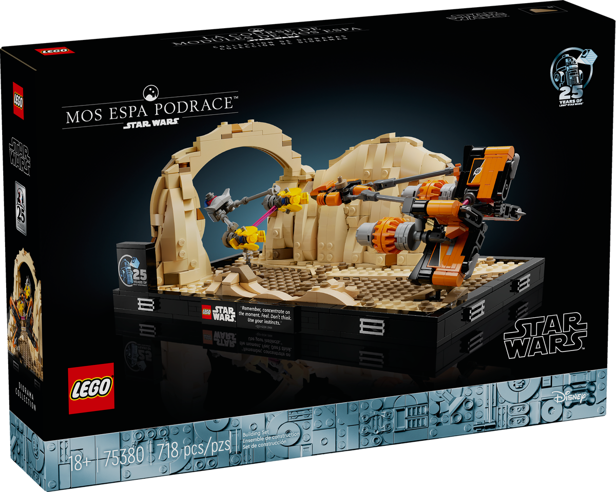 75380 Mos Espa Podrace Diorama product image 2, provided for visual reference and product detail review