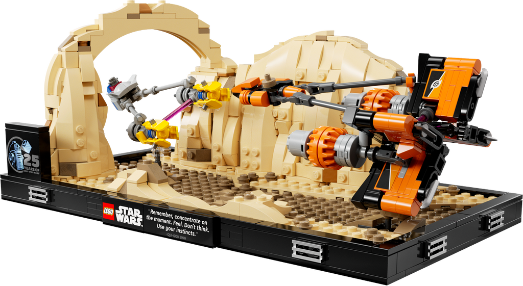 75380 Mos Espa Podrace Diorama product image 3, provided for visual reference and product detail review