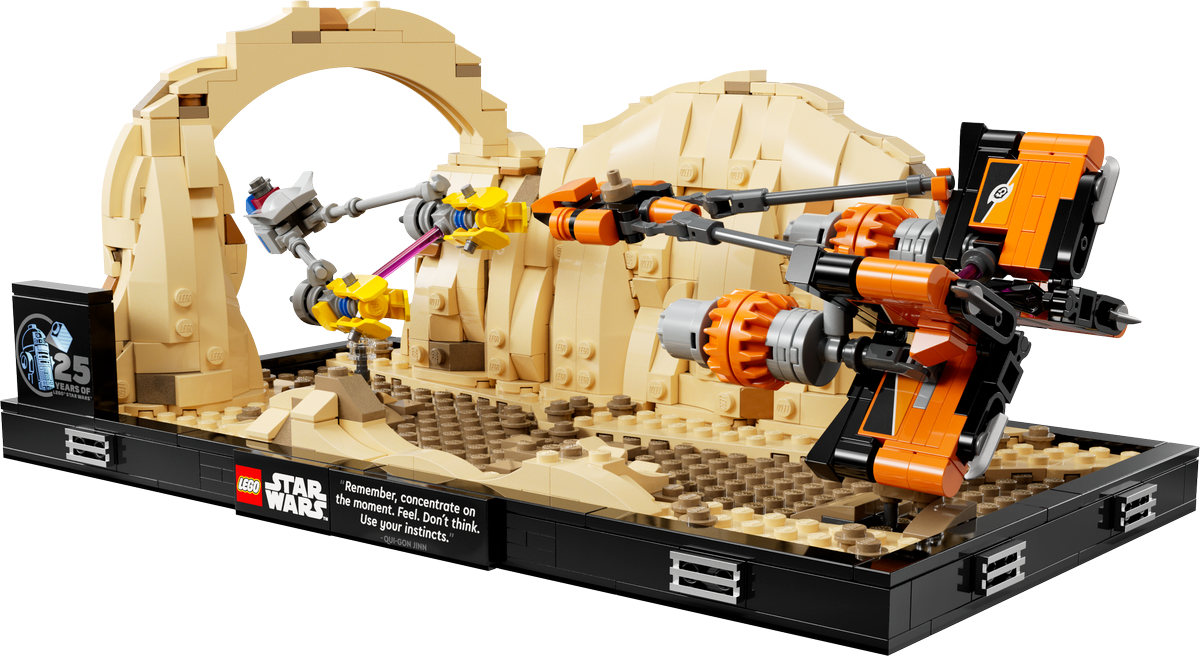 75380 Mos Espa Podrace Diorama product image 3, provided for visual reference and product detail review