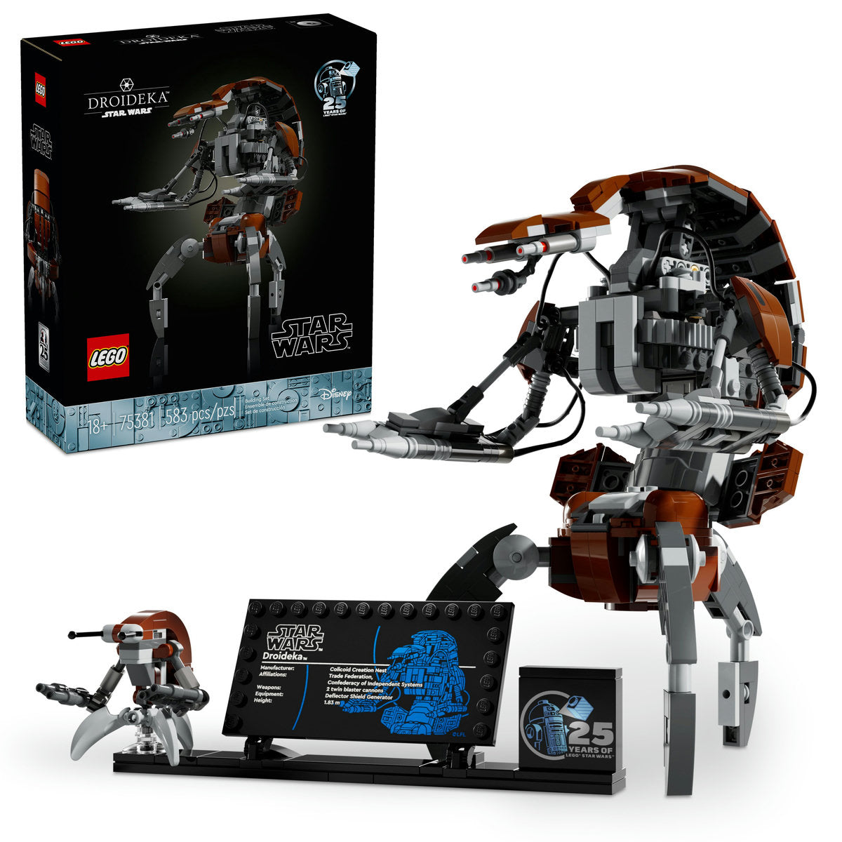 75381 Droideka product image 1, provided for visual reference and product detail review
