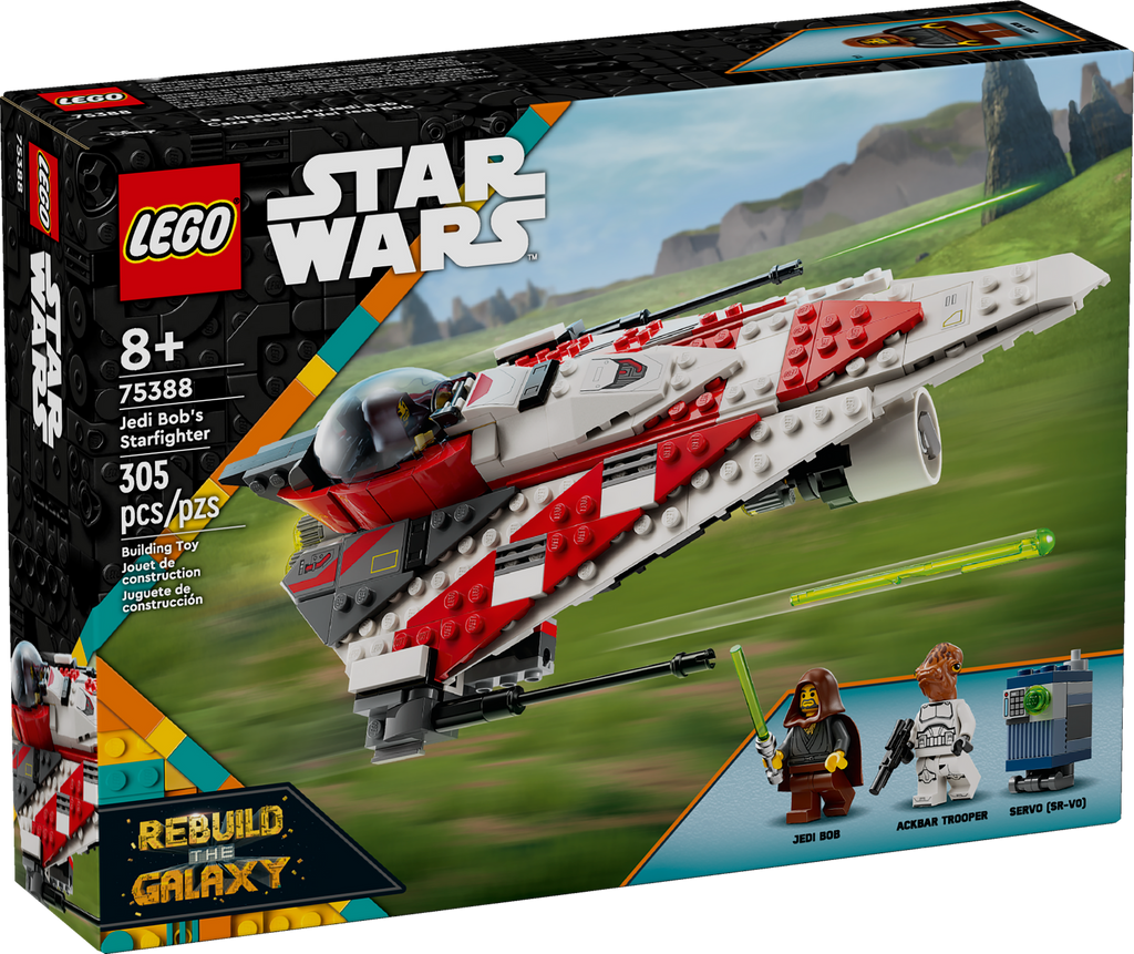 75388 Jedi Bob’s Starfighter product image 1, provided for visual reference and product detail review