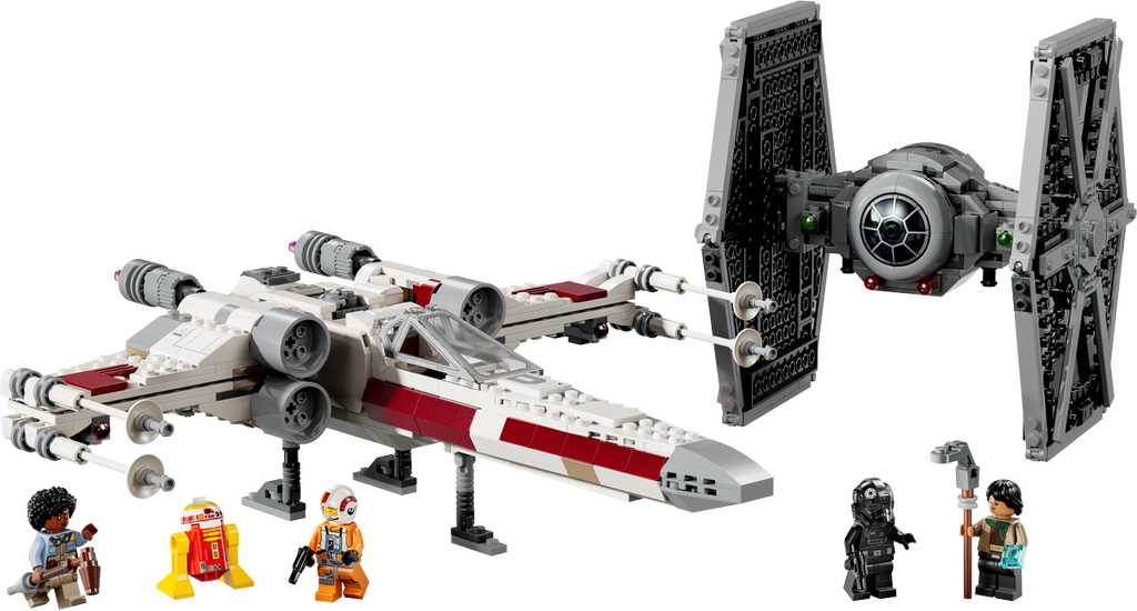 75393 TIE Fighter & X-Wing Mash-up* product image 2, provided for visual reference and product detail review