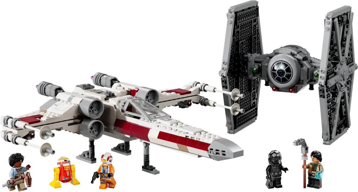 75393 TIE Fighter & X-Wing Mash-up* product image 2, provided for visual reference and product detail review