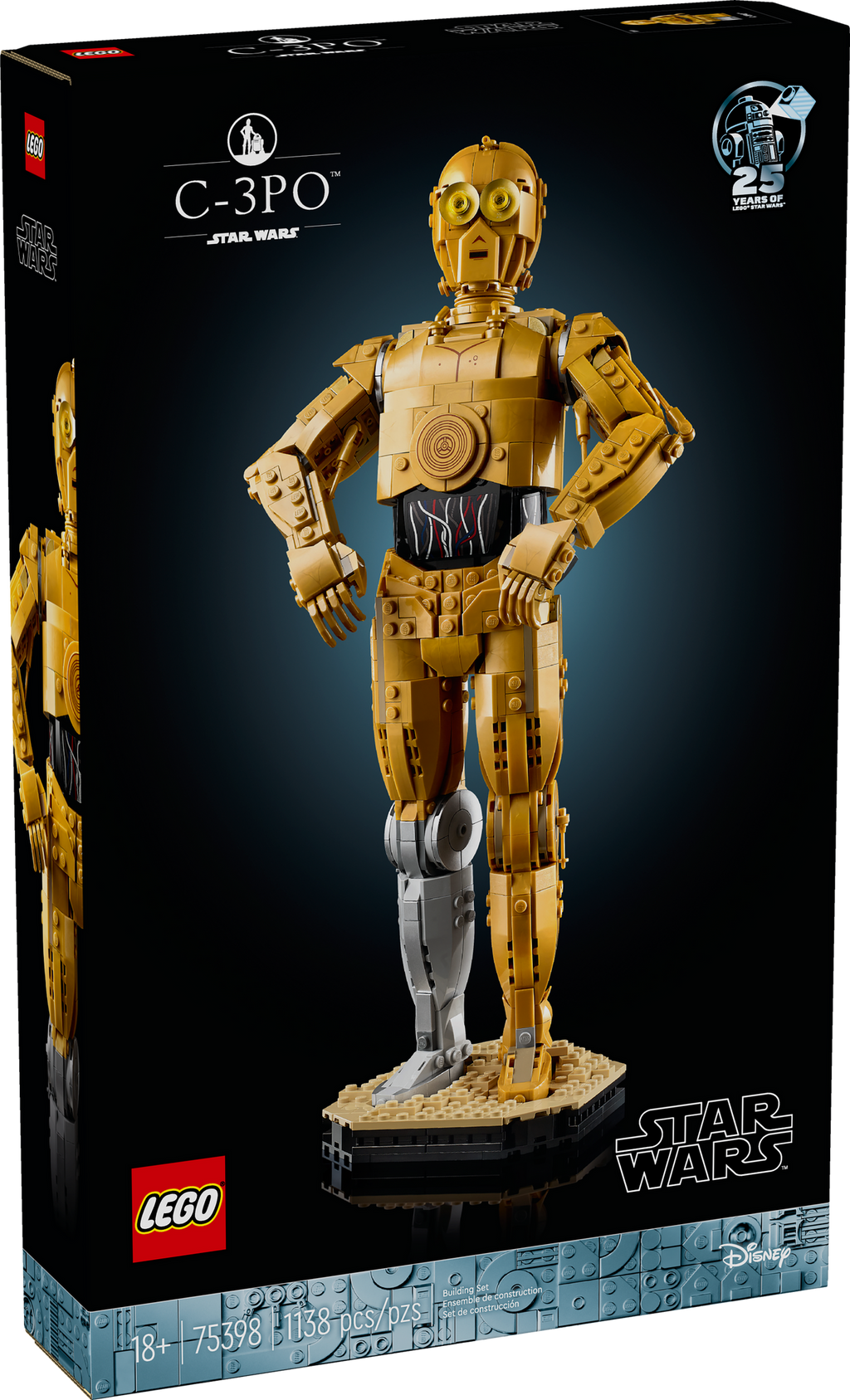 75398 LEGO Star Wars C-3PO product image 1, provided for visual reference and product detail review