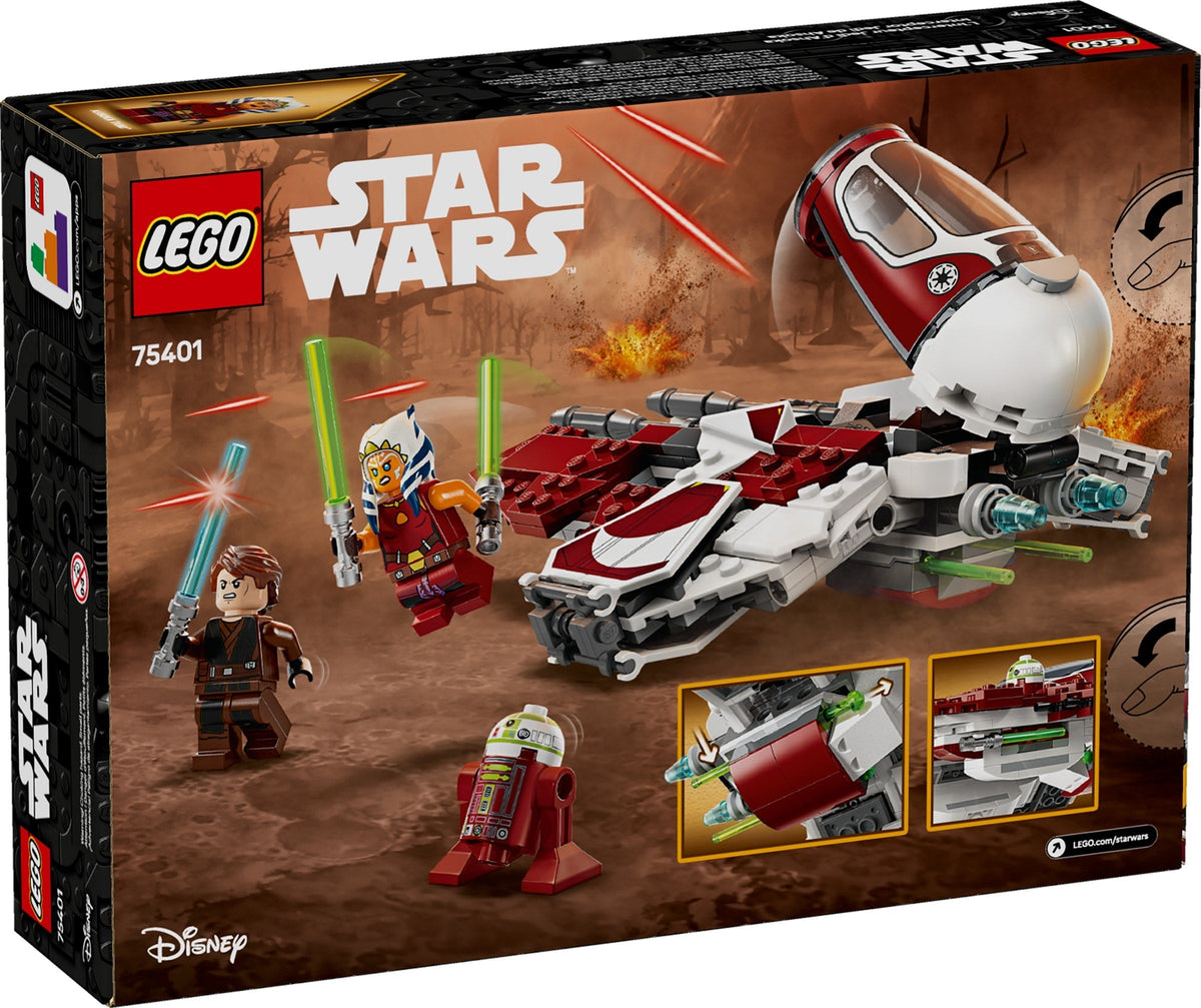 75401 Ahsoka's Jedi Interceptor product image 3, provided for visual reference and product detail review