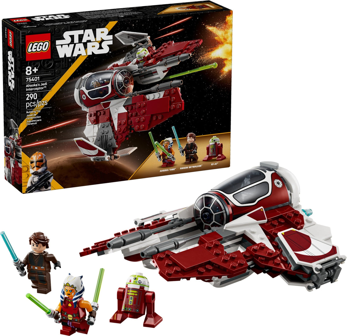 75401 Ahsoka's Jedi Interceptor