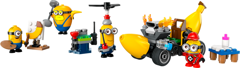 75580 Minions Banana Car product image 3, provided for visual reference and product detail review