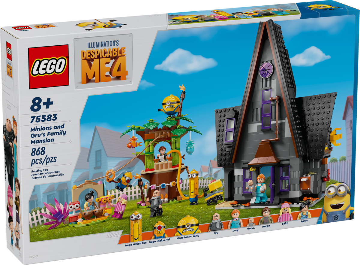 75583 Minions & Gru's Family Mansion product image 2, provided for visual reference and product detail review