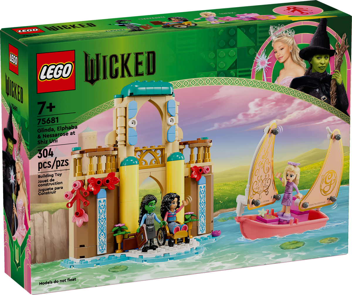 75681 Wicked Glinda, Elphaba & Nessarose at Shiz University product image 1, provided for visual reference and product