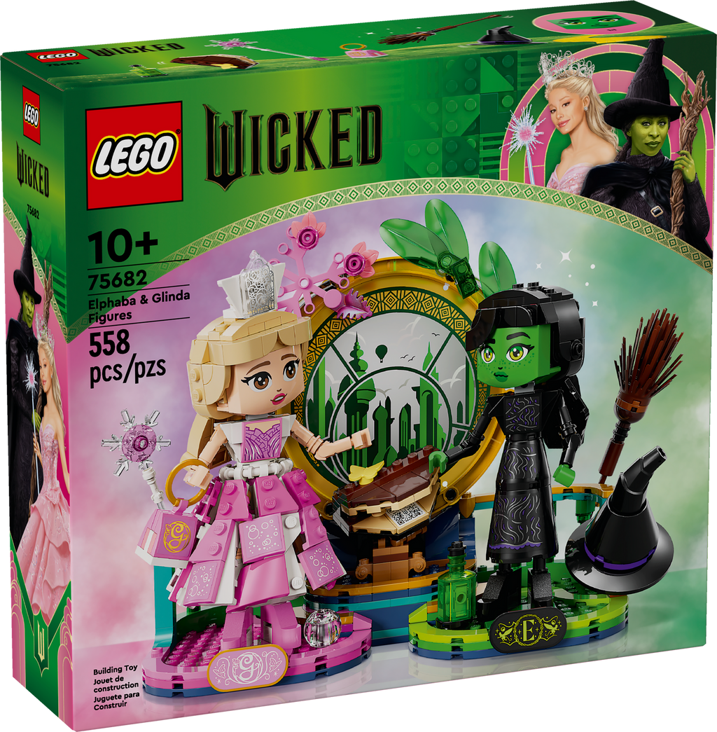 75682 Wicked Elphaba & Glinda Figures product image 1, provided for visual reference and product detail review