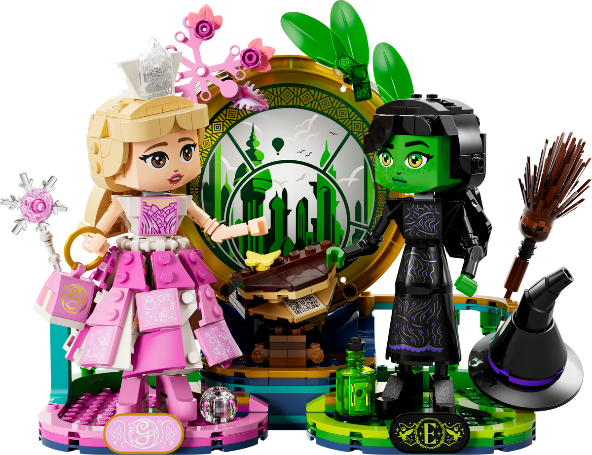 75682 Wicked Elphaba & Glinda Figures product image 2, provided for visual reference and product detail review