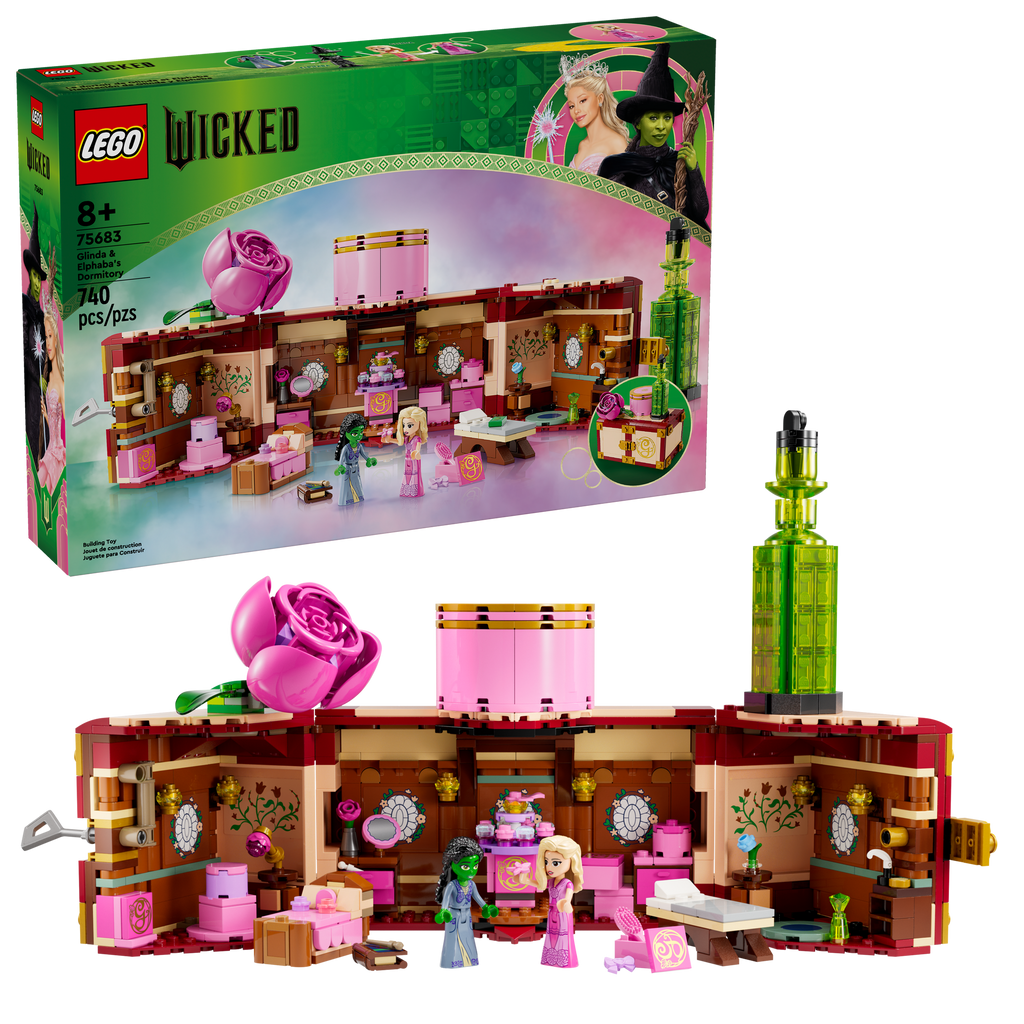 75683 Wicked Glinda & Elphaba’s Dormitory product image 3, provided for visual reference and product detail review