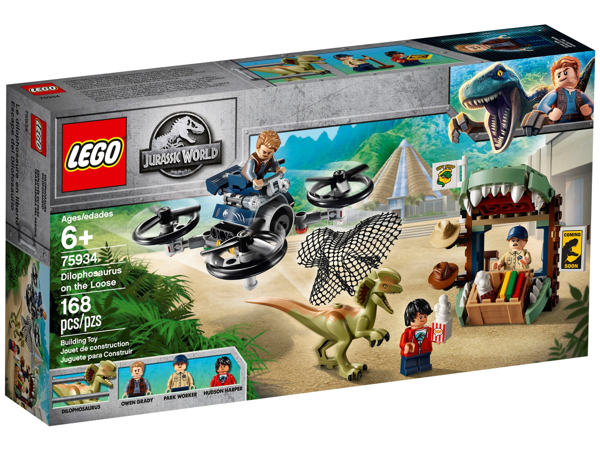 75934 Dilophosaurus on the Loose product image 1, provided for visual reference and product detail review