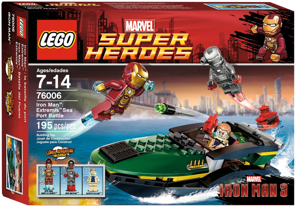 76006 Iron Man: Extremis Sea Port Battle product image 1, provided for visual reference and product detail review