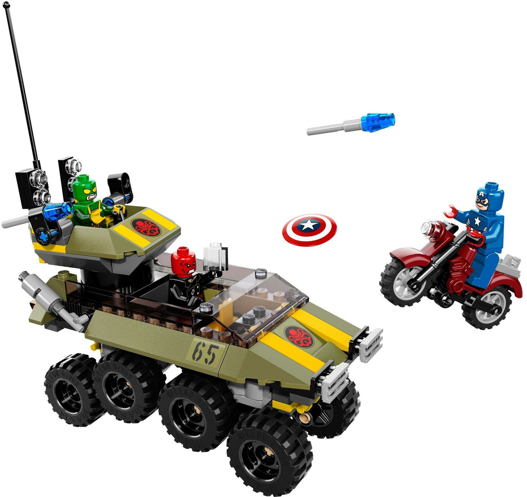 76017 Captain America vs. Hydra product image 3, provided for visual reference and product detail review