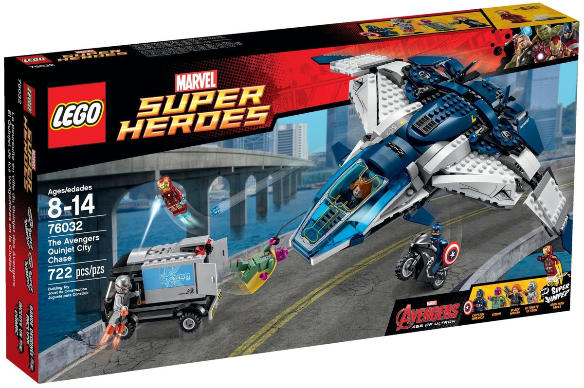 76032 The Avengers Quinjet City Chase product image 1, provided for visual reference and product detail review