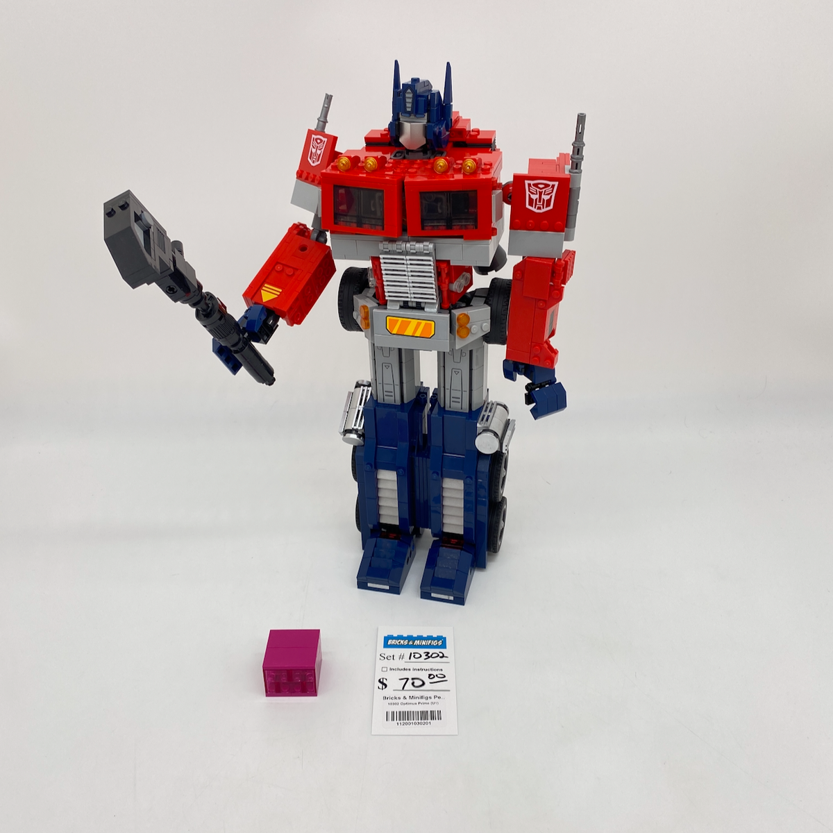 10302 Optimus Prime (U1) product image 1, provided for visual reference and product detail review