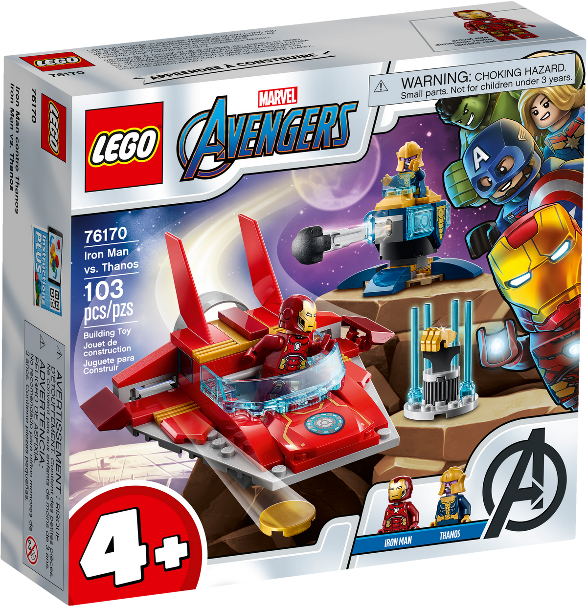 76170 Iron Man vs. Thanos* product image 1, provided for visual reference and product detail review