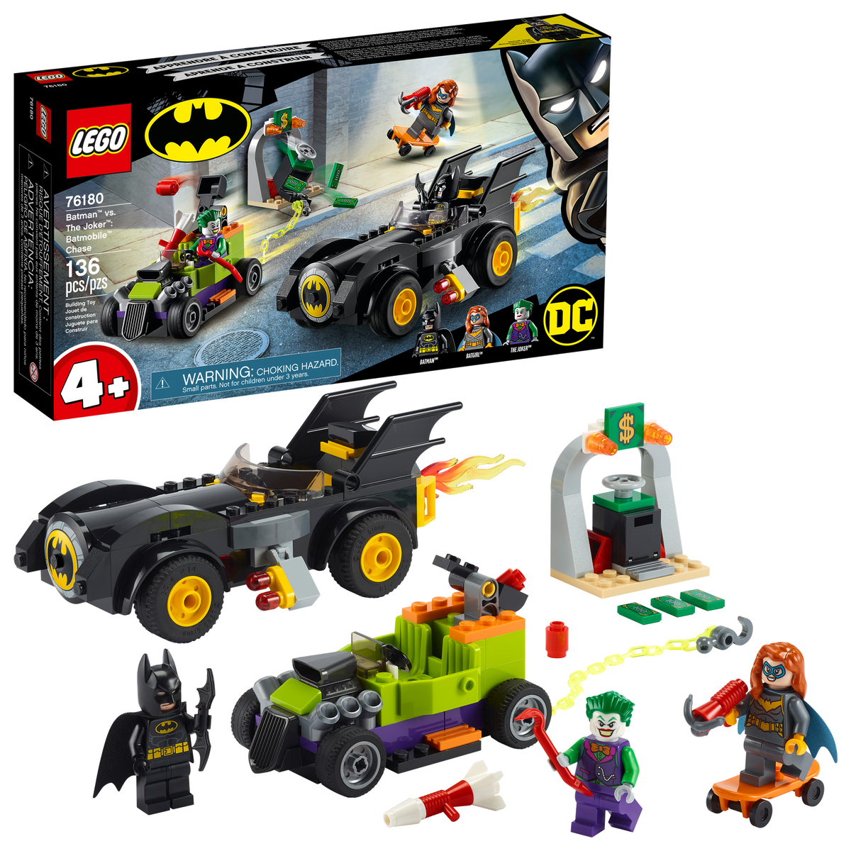76180 Batman™ vs. The Joker™: Batmobile Chase product image 1, provided for visual reference and product detail review
