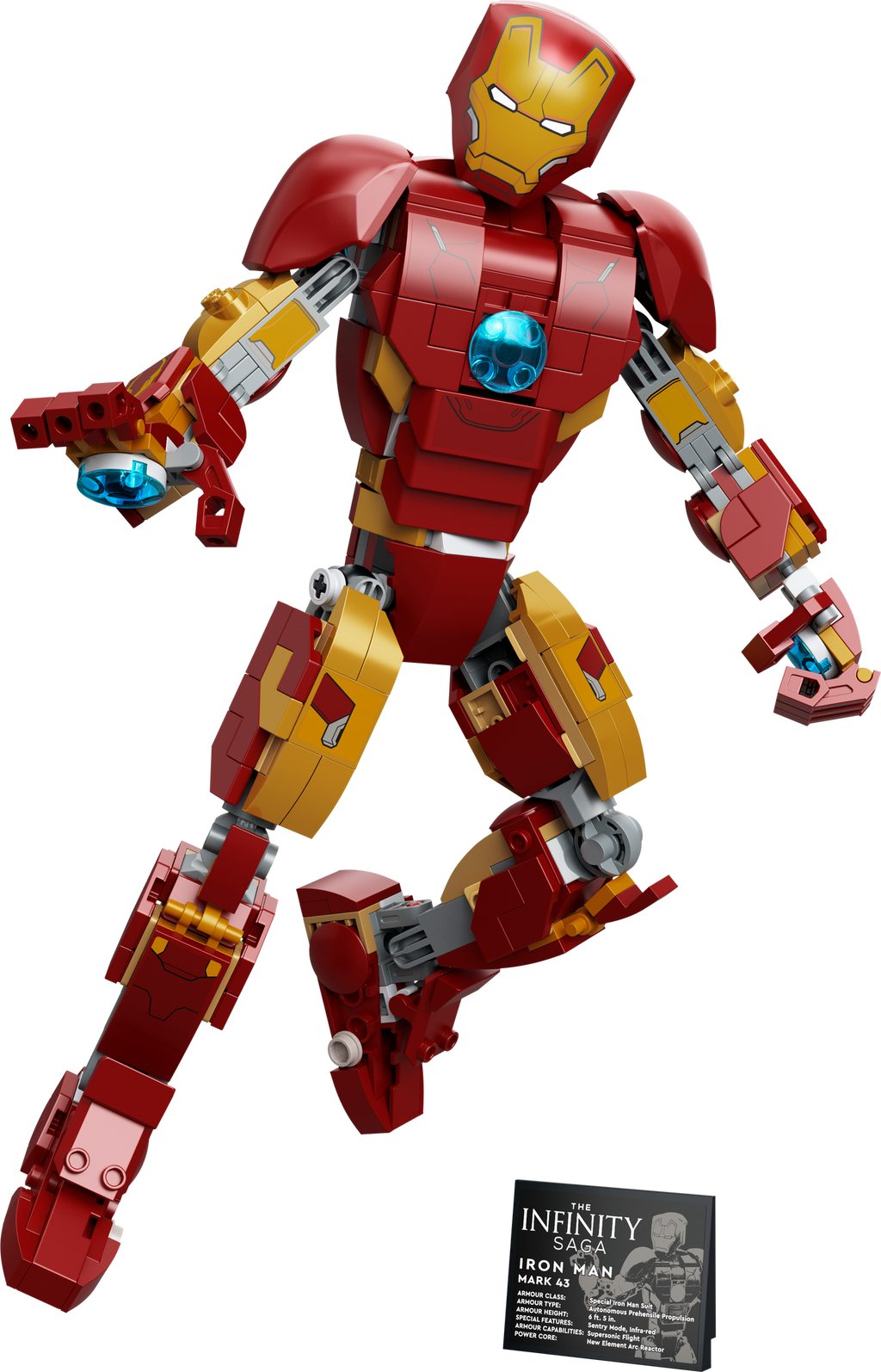 76206 Iron Man Figure product image 3, provided for visual reference and product detail review