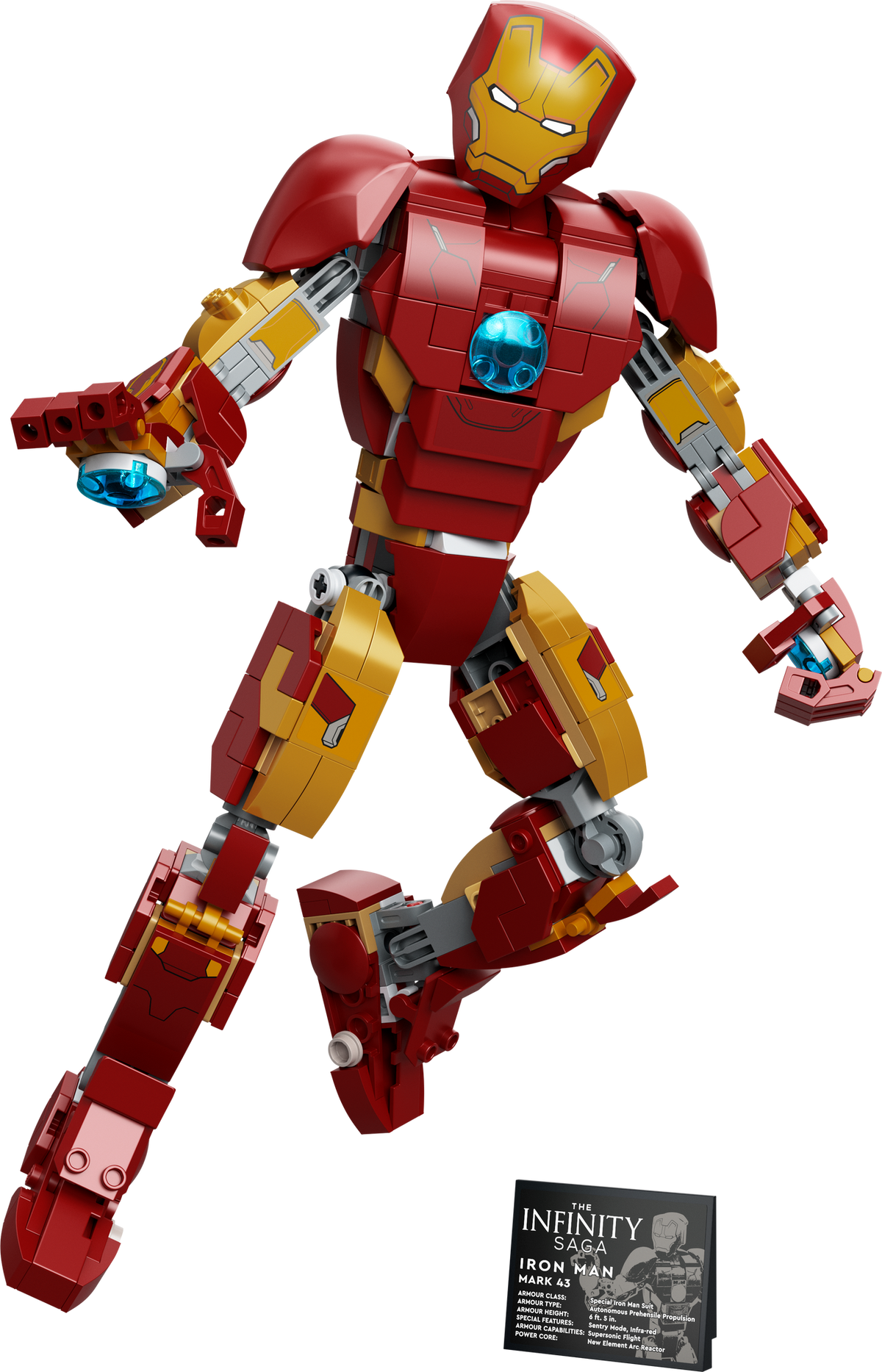 76206 Iron Man Figure product image 3, provided for visual reference and product detail review