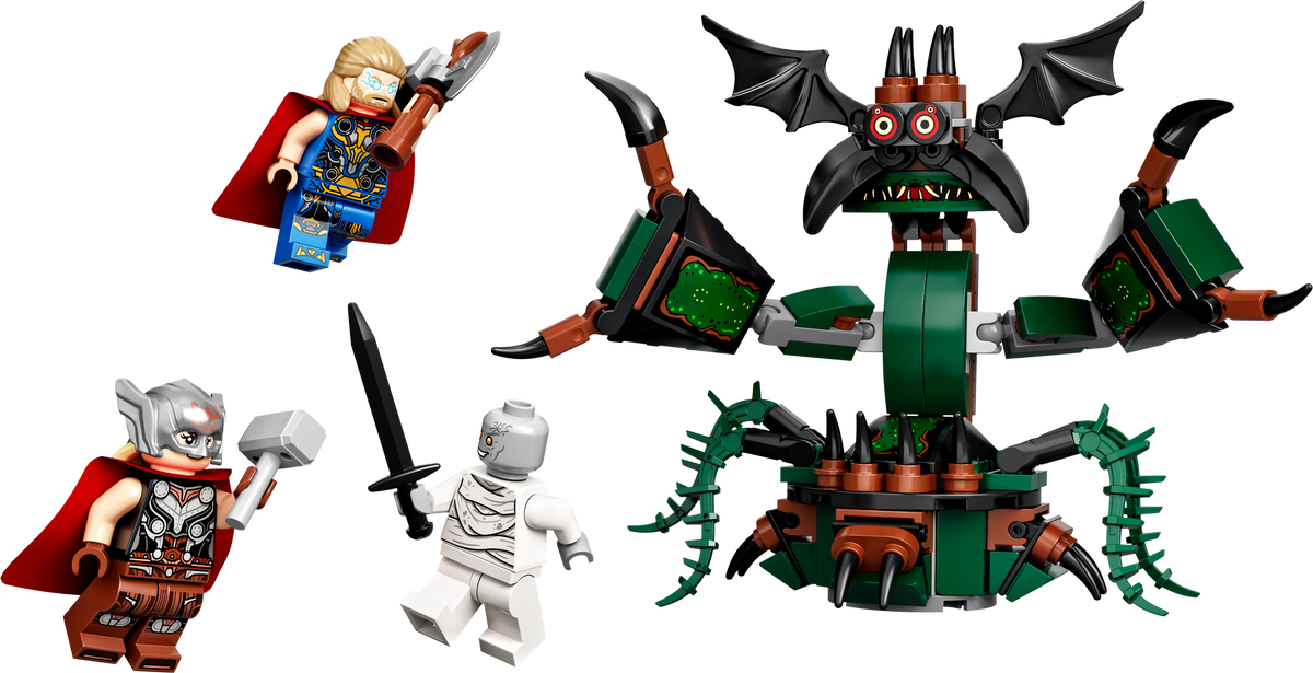 76207 Attack on New Asgard* product image 3, provided for visual reference and product detail review