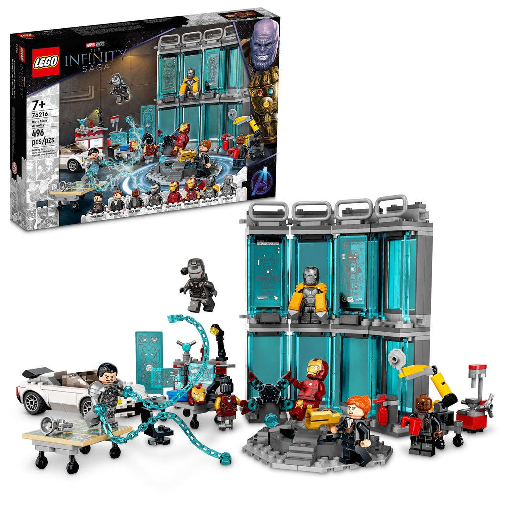 76216 Iron Man Armory product image 3, provided for visual reference and product detail review
