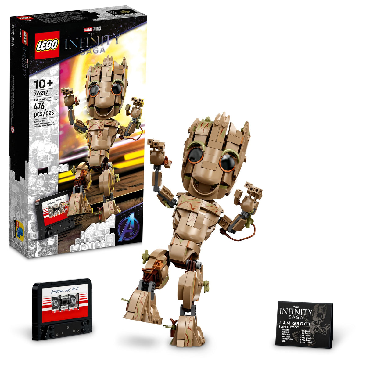 76217 I am Groot product image 3, provided for visual reference and product detail review