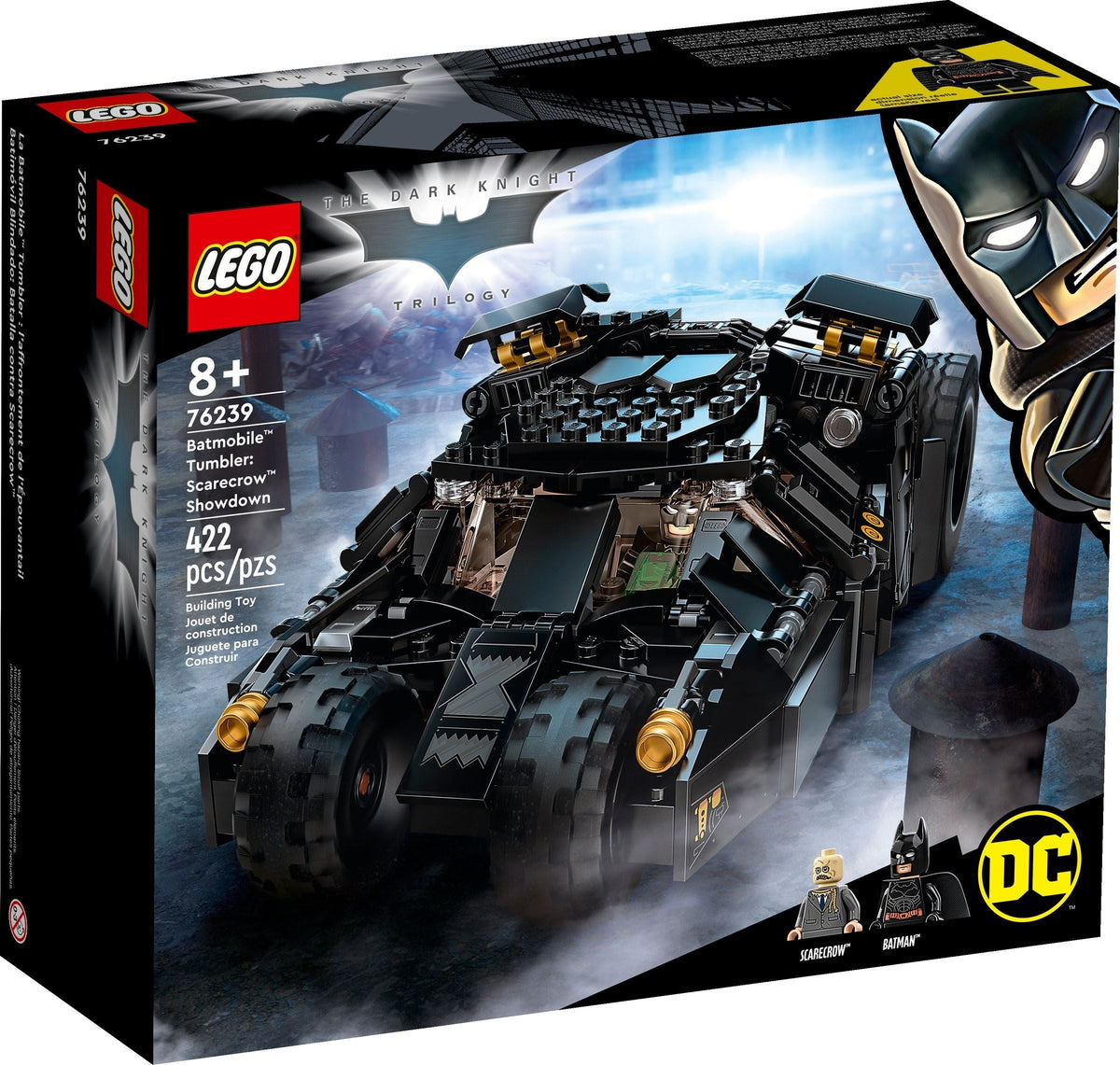 76239 Batmobile Tumbler: Scarecrow Showdown product image 1, provided for visual reference and product detail review